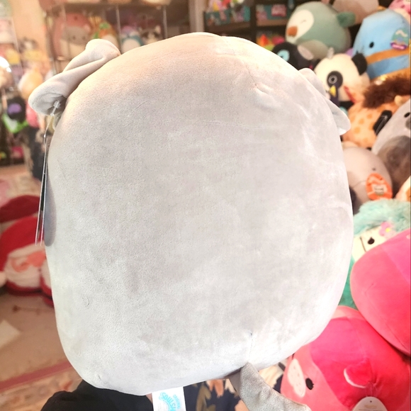 SHAUN 🐶 Gray Schnauzer Original Squishmallow by Kelly Toy ☆》NWT《☆ - Picture 3 of 8